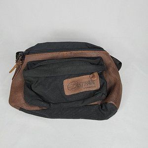 Vintage EastPak Fanny Pack Leather Fanny Hip Waist Lumbar Pack Made USA